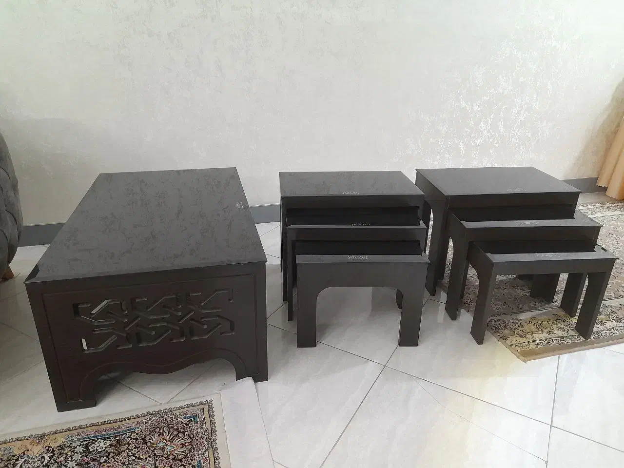 میز عسلی ۷ تیکه|مبلمان خانگی و میز عسلی|نسیم‌شهر, |دیوار