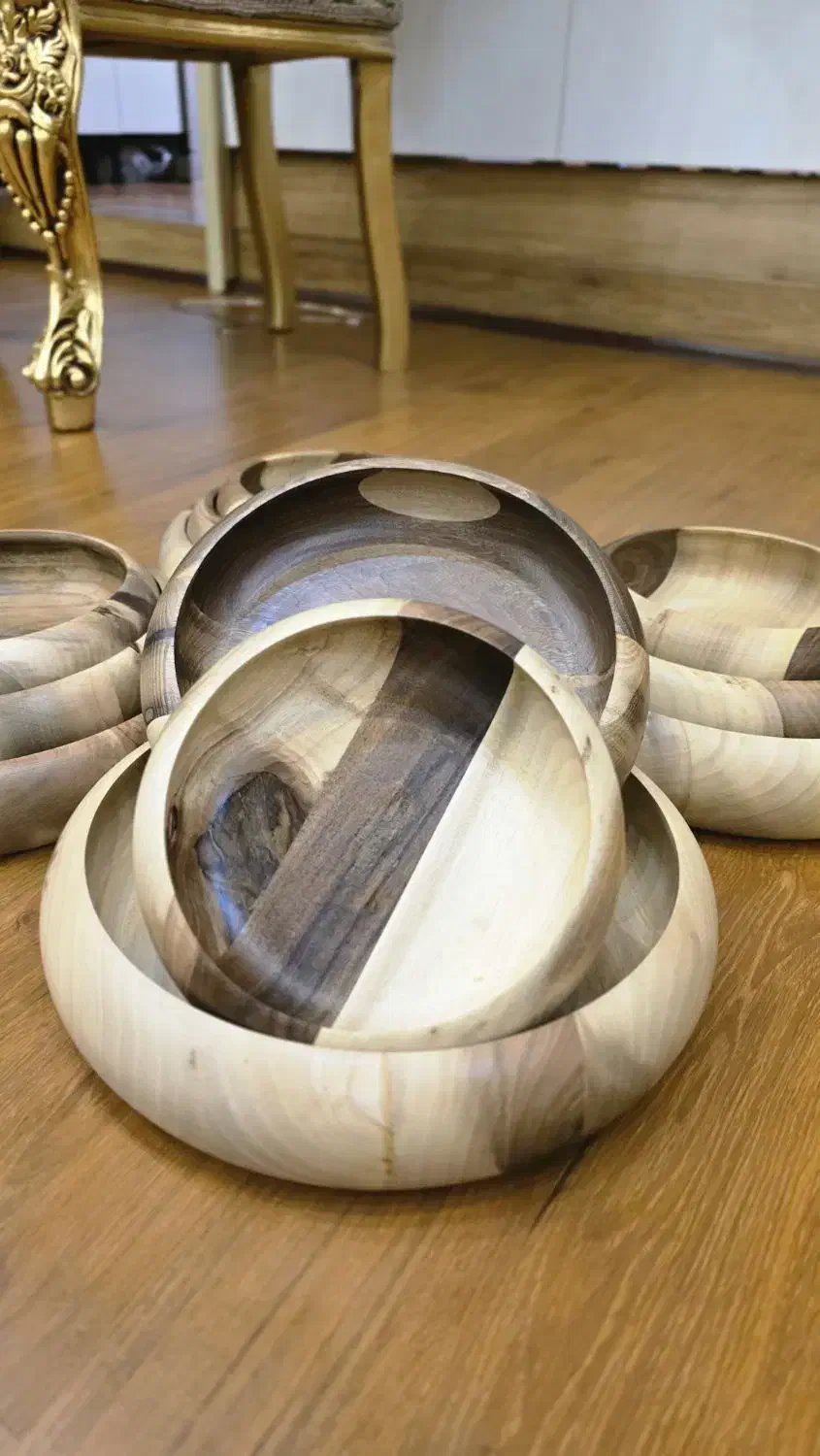 ظروف چوبی|ظروف سرو و پذیرایی|قم, باغ شازده|دیوار