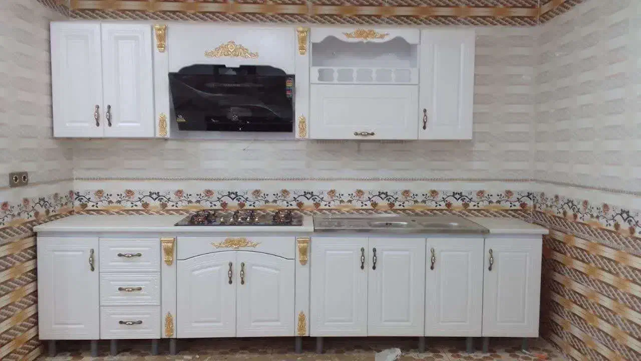 کابینت آماده تمام چوب بازه ی رنگ متنوع54P|مصالح و تجهیزات ساختمان|الشتر, |دیوار