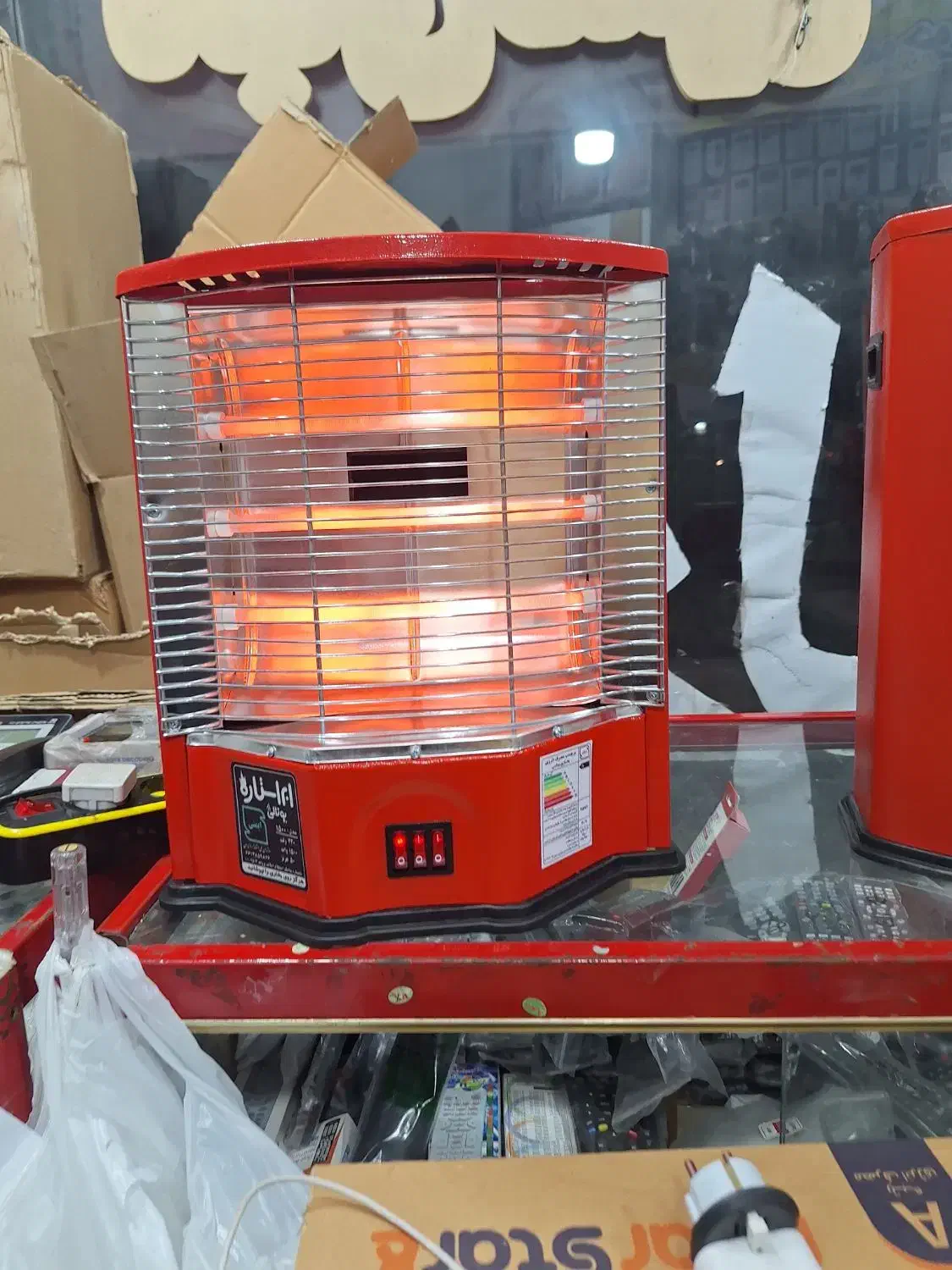 هیتر برقی بخاری ابرستار فن دار|بخاری، هیتر، شومینه|اهواز, کوی سعدی|دیوار