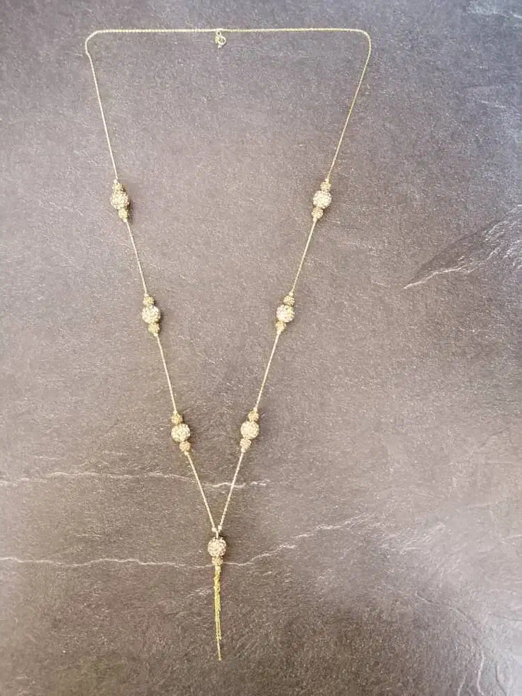 زنجیر رولباسی نو نو مدل سوراروفسکی|جواهرات|تهران, حشمتیه|دیوار