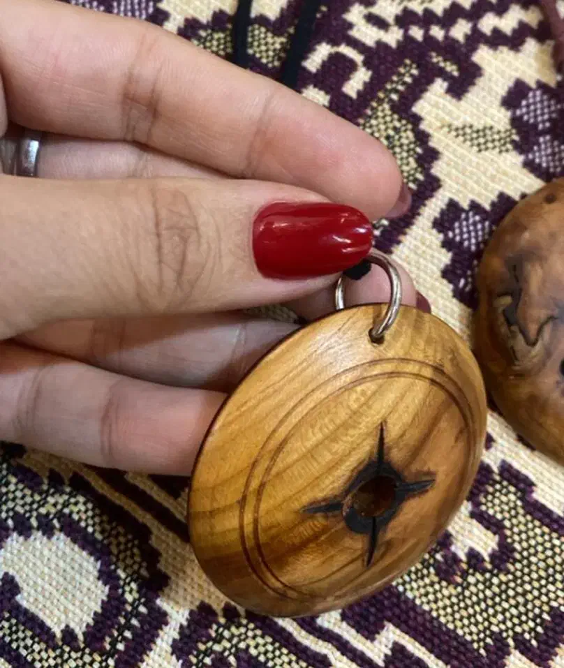 گردنبند چوبی زیبا|بدلیجات|قوچان, |دیوار