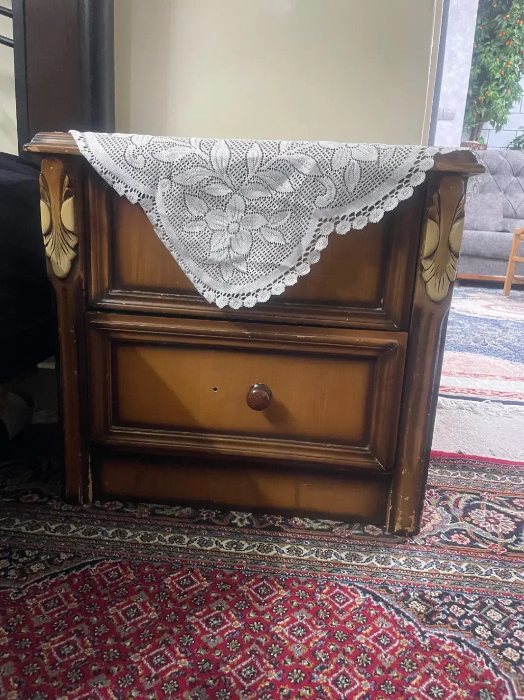 میز عسلی کنار تختی|تخت و سرویس خواب|اندیمشک, |دیوار