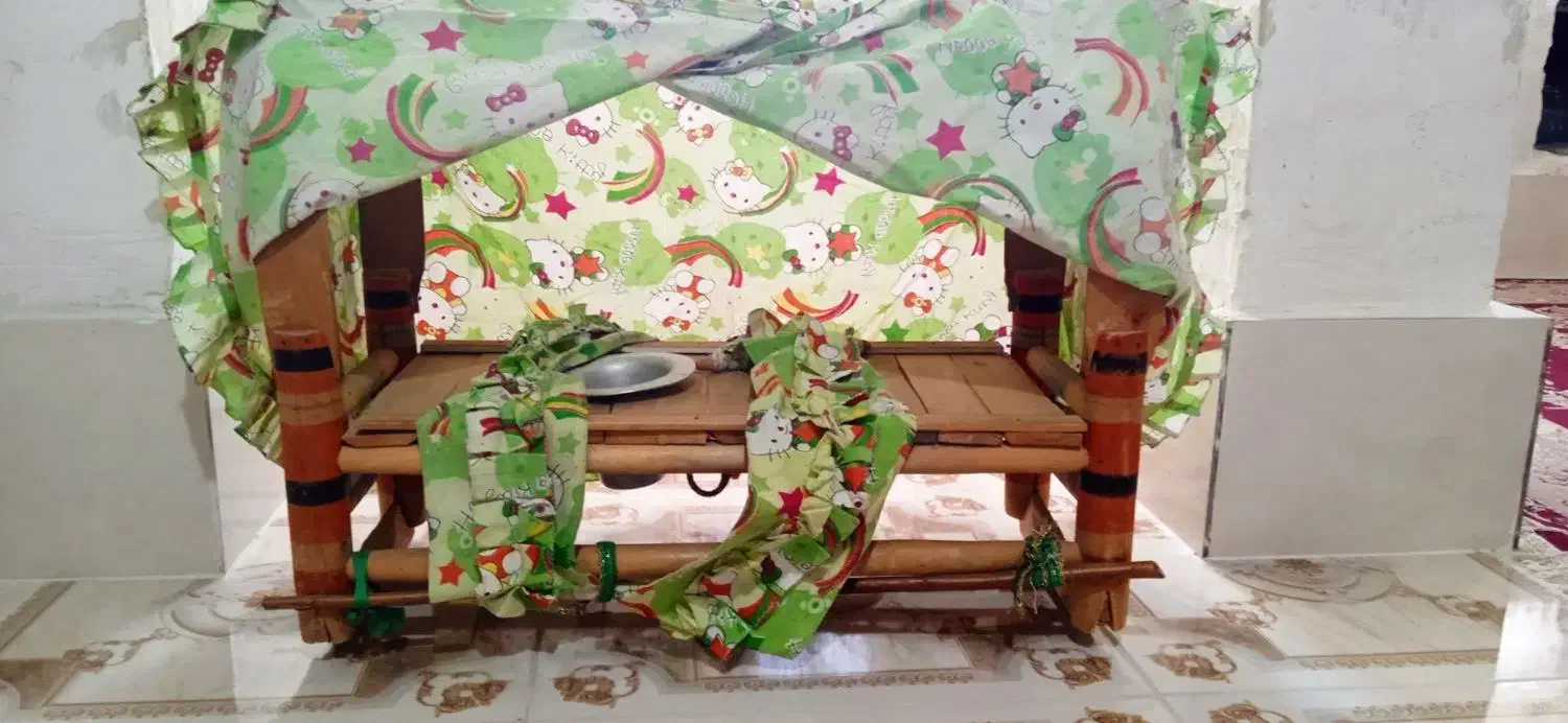 تهته یاگهواره|تخت و سرویس خواب|دهدشت, |دیوار