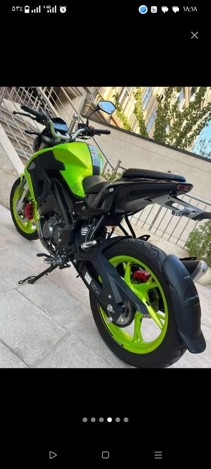 موتورسیکلت بنلی s180تمیز|موتورسیکلت|تبریز, |دیوار