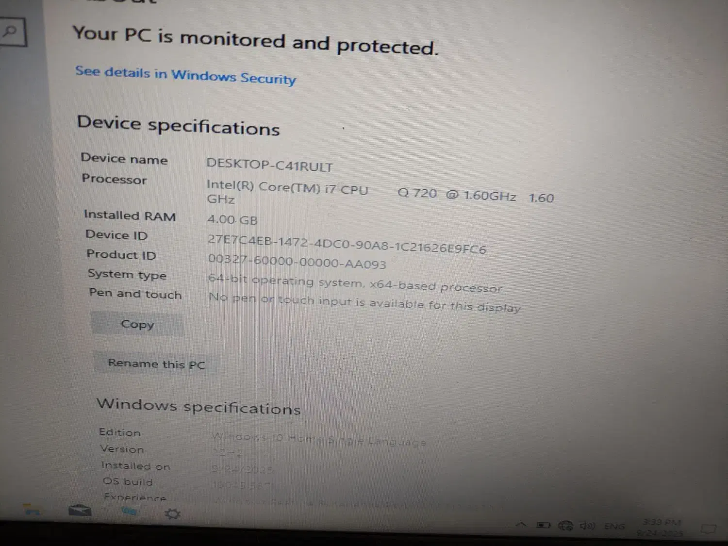 لبتاپ hp pavilion dv6 core i7|رایانه همراه|مشهد, آزادشهر|دیوار