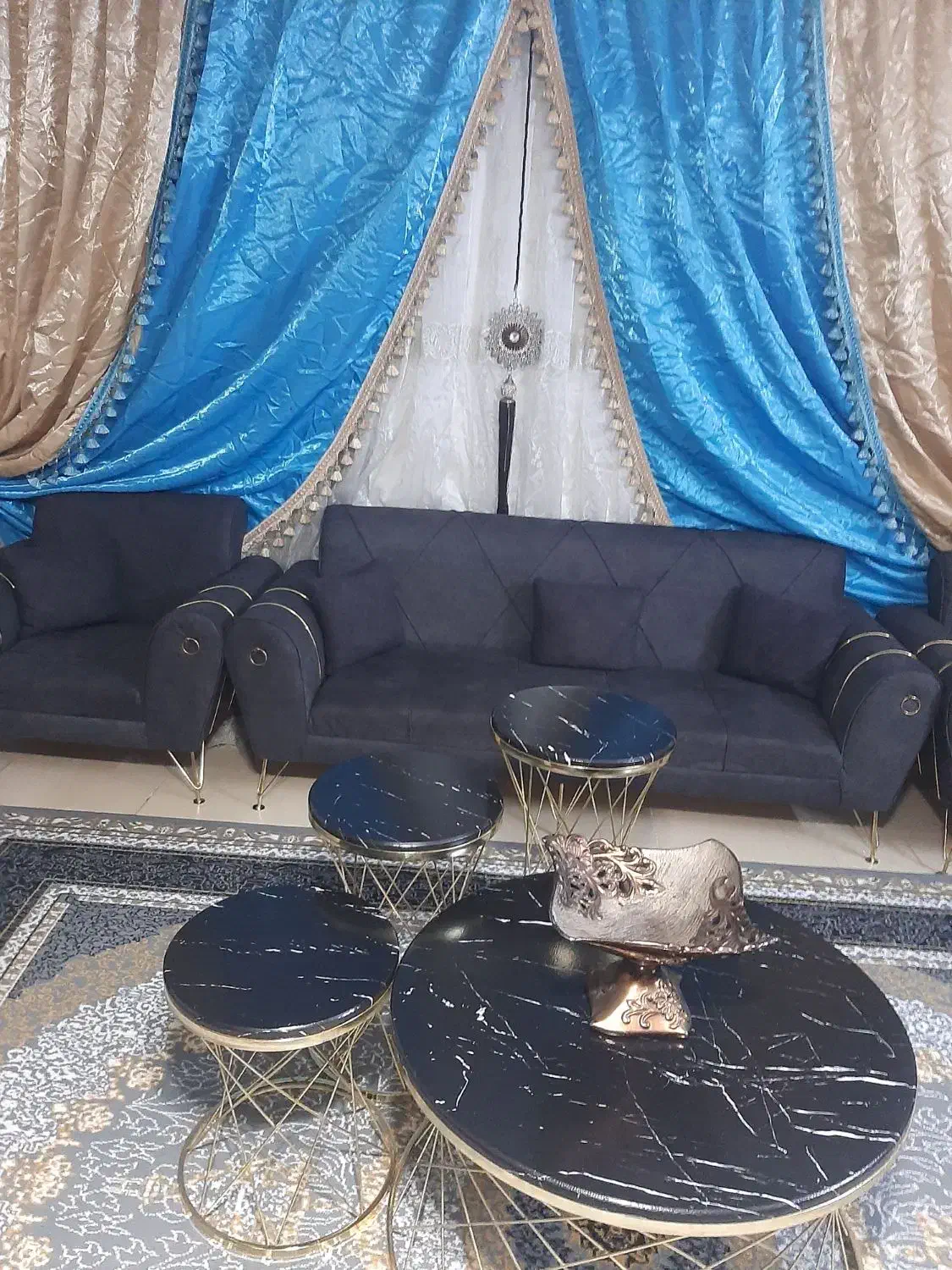 مبل۷نفره نونو|مبلمان خانگی و میز عسلی|ماهدشت, |دیوار