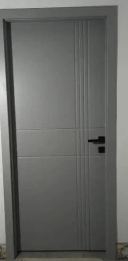 درب اتاق خواب در سرویسی ضدآب روکش|مصالح و تجهیزات ساختمان|رشت, منظریه|دیوار