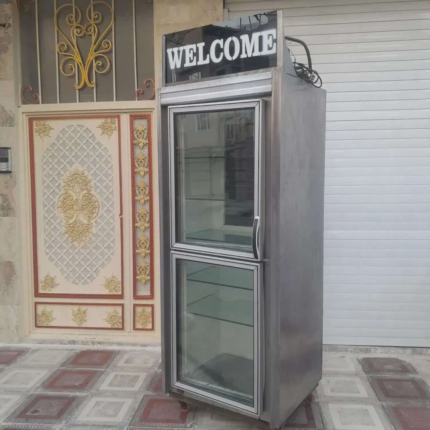 یخچال‌ جیگرکی نوشابه کبابی ساندویچی استیل درحدنو|فروشگاه و مغازه|نسیم‌شهر, |دیوار