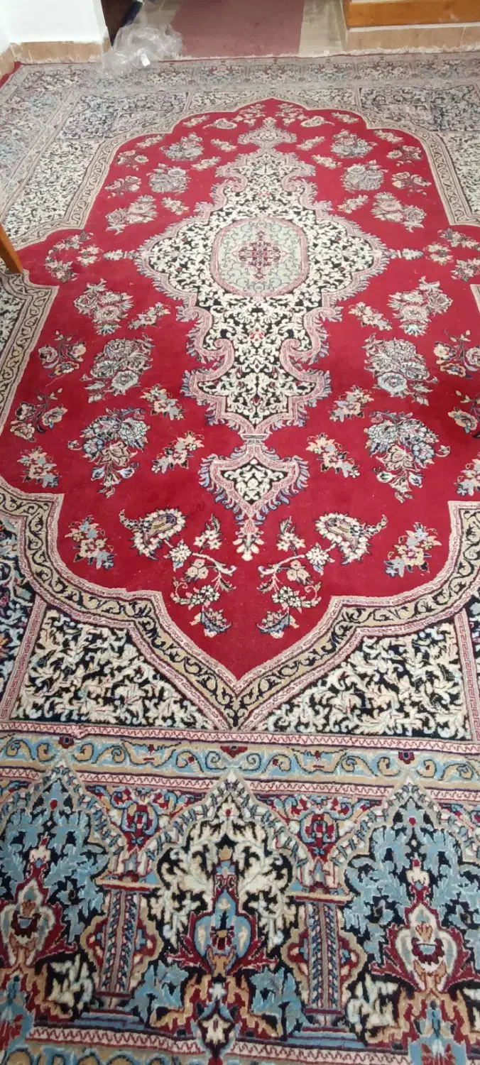 فرش ۵۰۰شانه گلشن یزد|فرش|گنبد کاووس, |دیوار