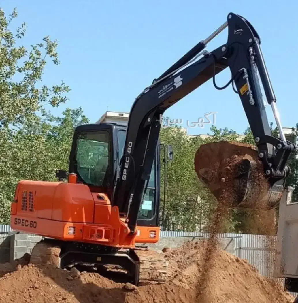 اجاره مینی بیل درکهک وقم روزانه ماهانه|خدمات حمل و نقل|قم, پردیسان|دیوار