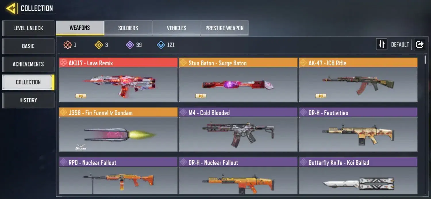 اکانت کالاف مبایل لول ۱۲۸|کنسول، بازی ویدئویی و آنلاین|میناب, |دیوار