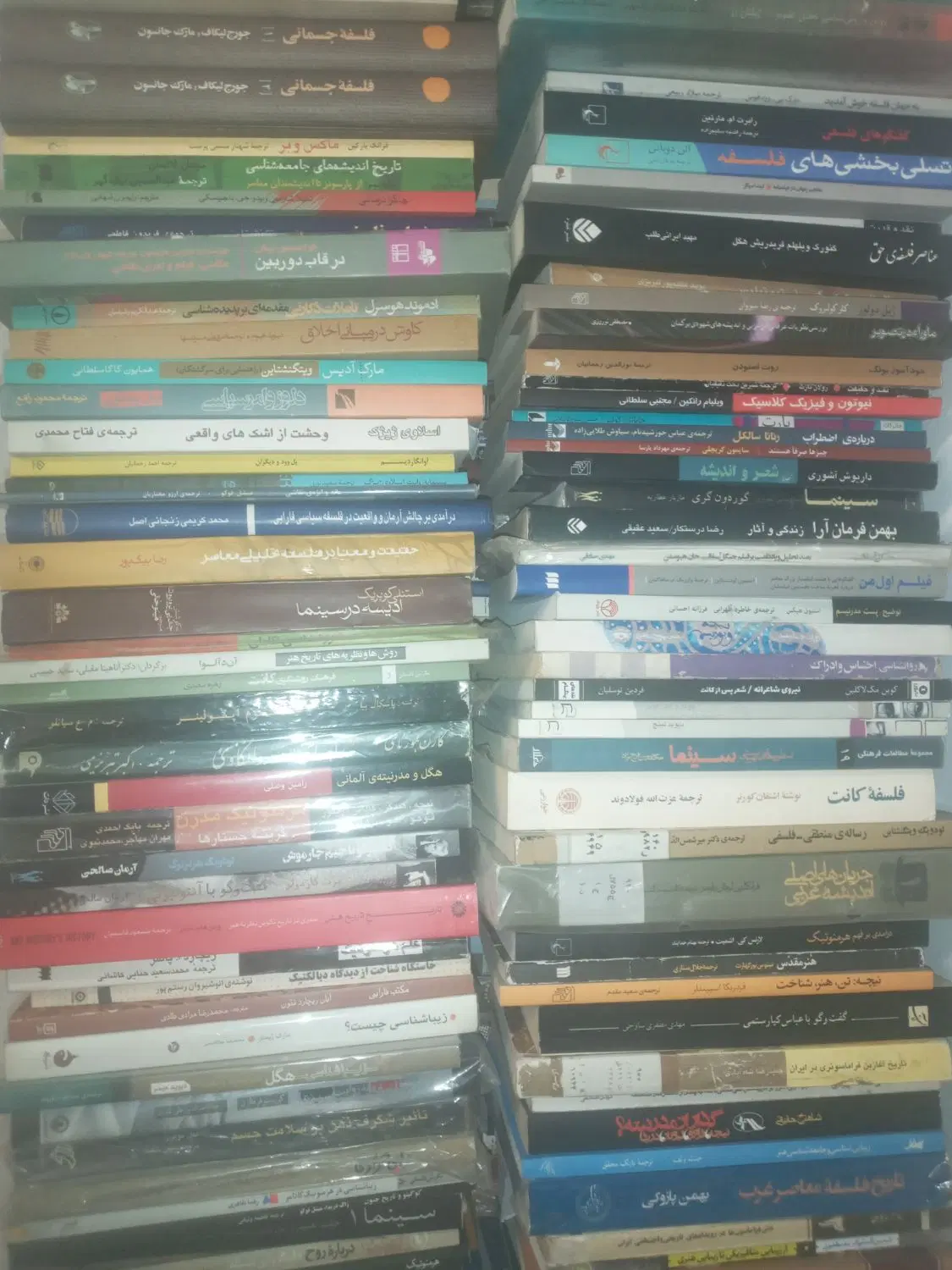 کتاب فلسفی و فلسفه هنر و سینما|کتاب و مجله ادبی|تهران, جمالزاده|دیوار