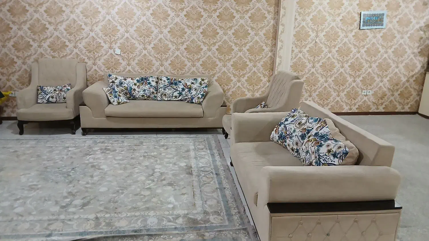 مبل راحتی 7نفره|مبلمان خانگی و میز عسلی|فردیس, شهرک شهید حسینی|دیوار
