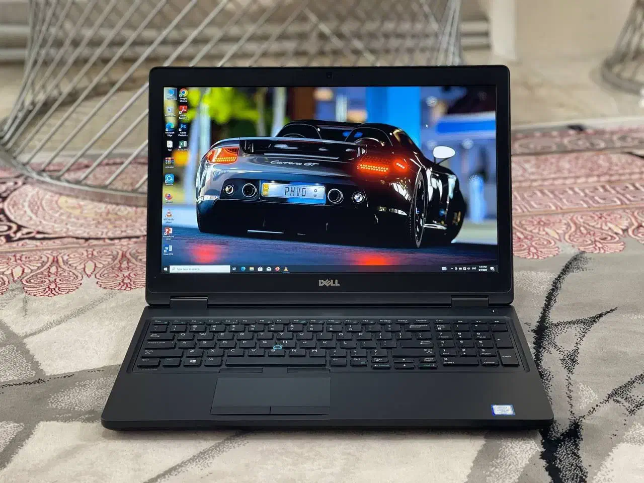 لپتاپ دل i5 نسل۷ رم۸ ssd 256 در حد نو|رایانه همراه|قزوین, |دیوار