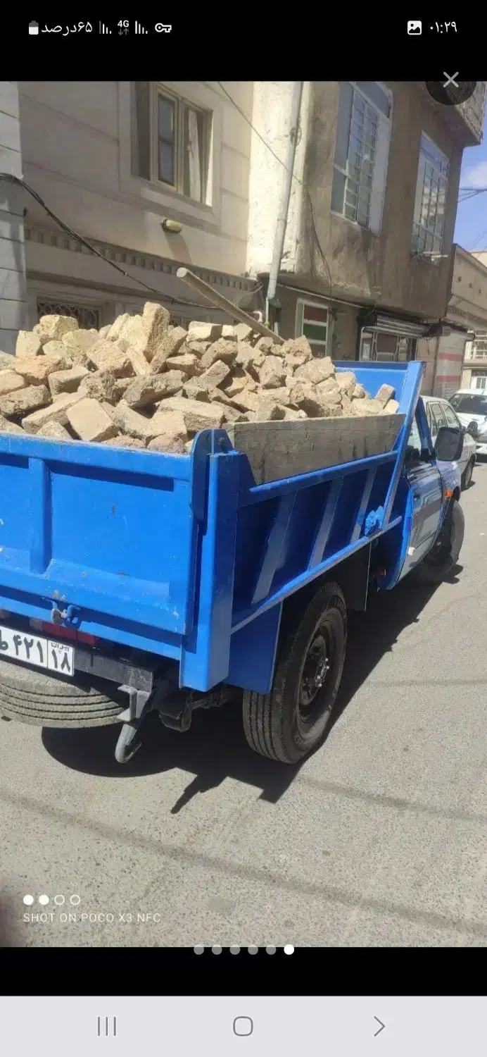 وانت.تلفنی.وحمل.مصالح.ساختمانی|خدمات حمل و نقل|اهر, |دیوار