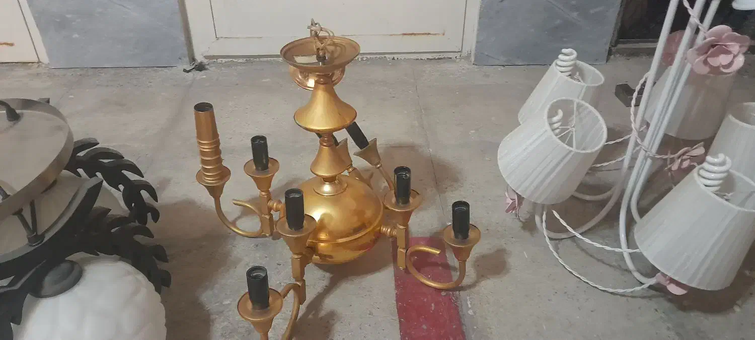 لوستر درحد نو|لوستر و چراغ آویز|ماهدشت, |دیوار