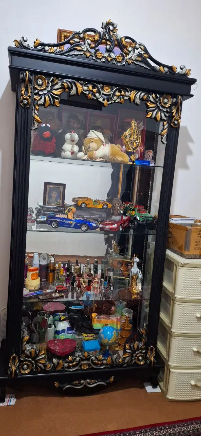 بوفه چوبی|بوفه، ویترین، کنسول|خوی, |دیوار