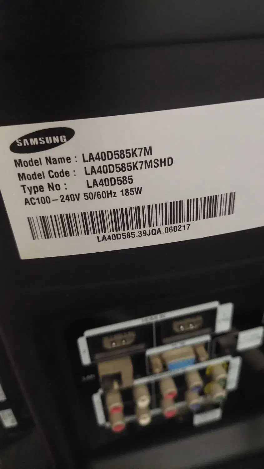 تلویزیون سامسونگ ۴۲ اینچ|تلویزیون و پروژکتور|رشت, سلیمانداراب|دیوار