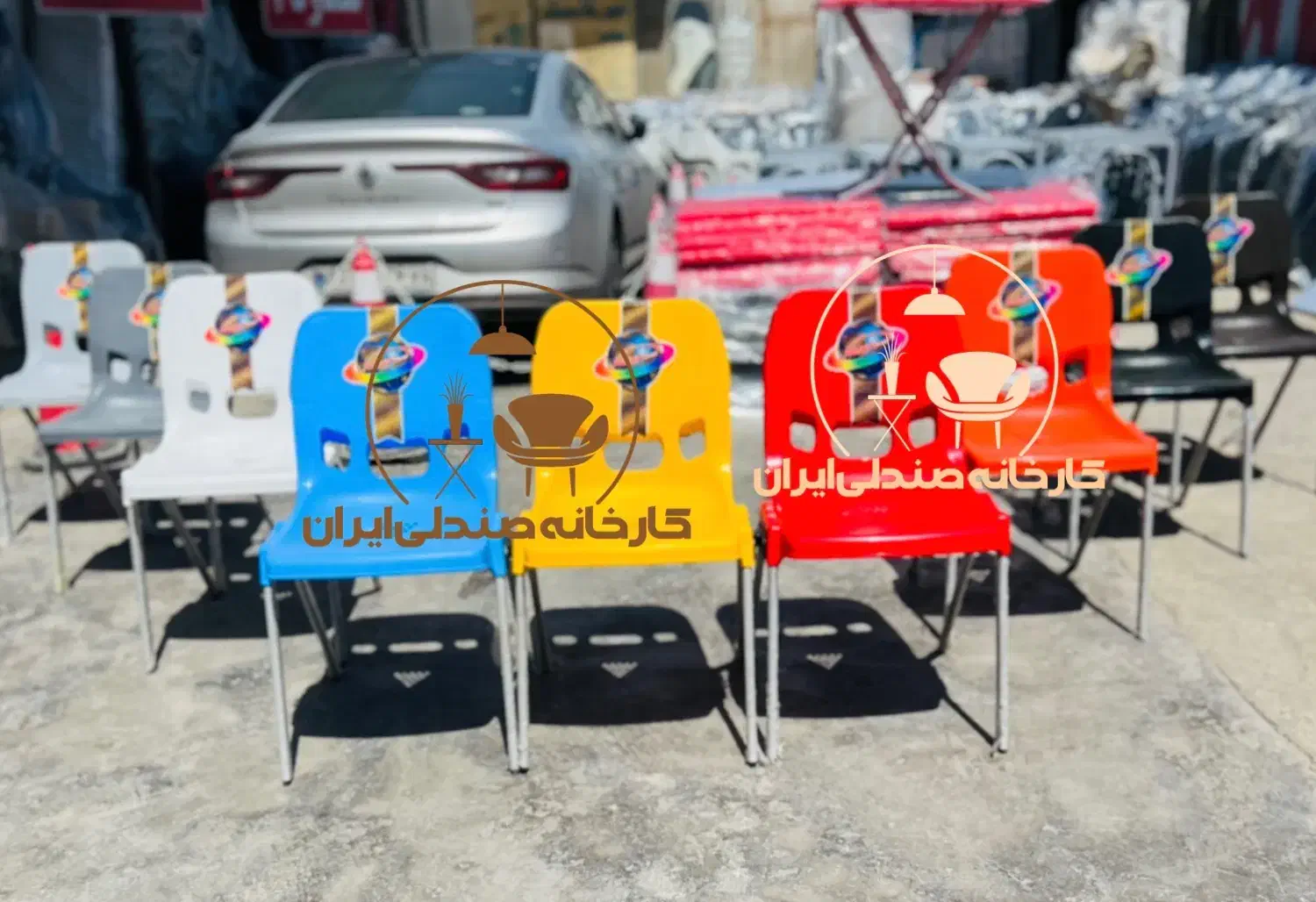 صندلی پلاستیکی باغی کافه طرح اذر|میز و صندلی غذاخوری|تهران, میدان ولیعصر|دیوار
