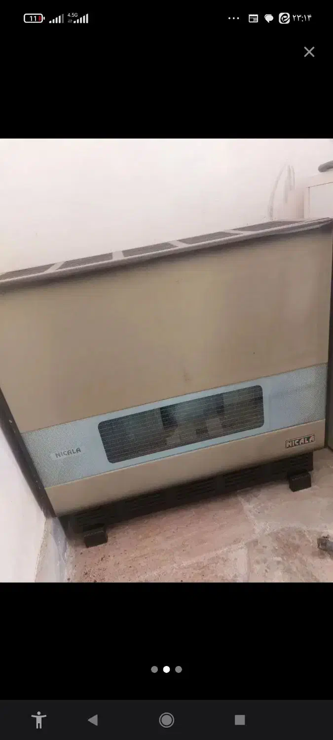 بخاری گازی نیکالا|بخاری، هیتر، شومینه|سبزوار, توحیدشهر|دیوار