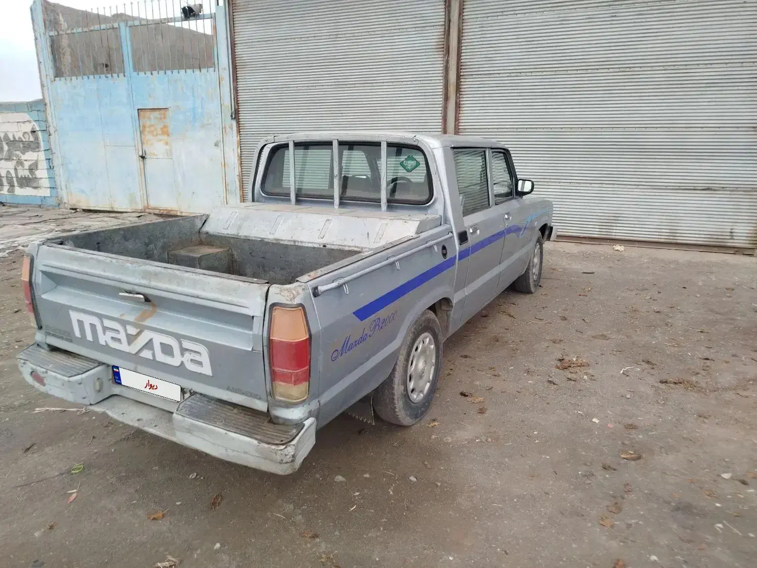 مزدا دوکابین دوگانه کارخانه بدون رنگ شاسی پلمپ|خودرو سواری و وانت|فریمان, |دیوار