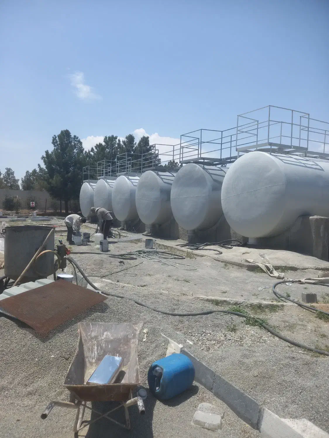 شرکت پیمانکاری سندبلاست و رنگ آمیزی صنعتی|خدمات پیشه و مهارت|تهران, لویزان|دیوار