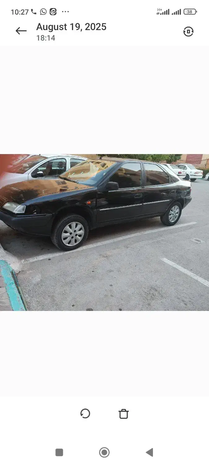 زانتیا مشکی مدل ۸۴|خودرو سواری و وانت|یزد, |دیوار