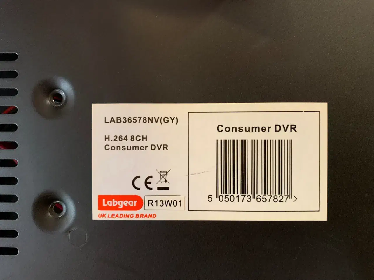 DVR/Labgear LAB36578NV(GY)|دوربین مداربسته|شیراز, چوگیاه|دیوار