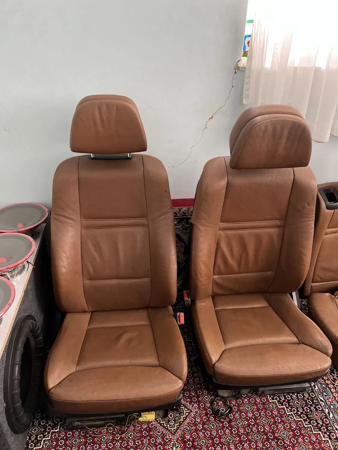 صندلی بی ام و ۲۴ حالته گرمکن سرد کن دار فول|قطعات یدکی و لوازم جانبی|مریوان, |دیوار