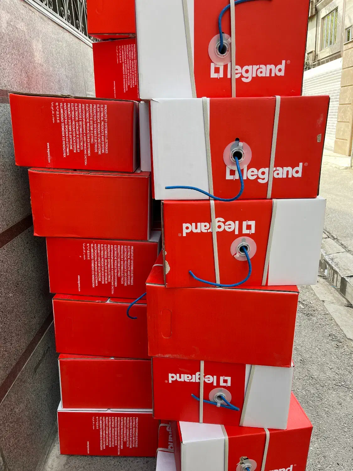 کابل شبکه لگراند cat6 utp هشت رشته تمام مس|مودم و تجهیزات شبکه|تهران, لاله زار|دیوار