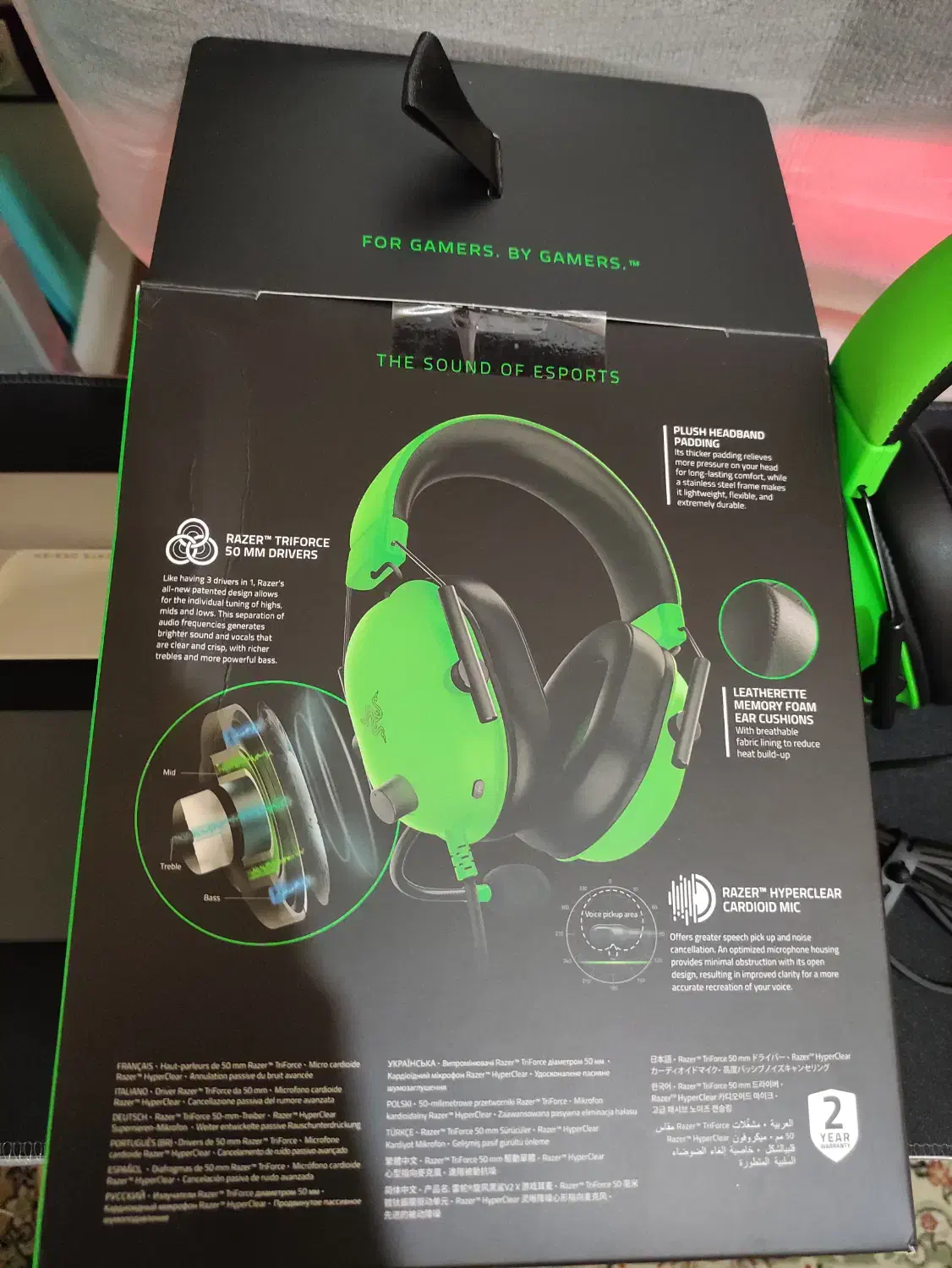 هدست گیمینگ RAZER|کنسول، بازی ویدئویی و آنلاین|کرج, کوی مدرس|دیوار