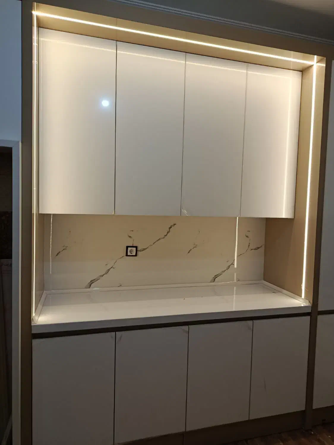 کابینت آشپزخانه و سازه های MDF|مصالح و تجهیزات ساختمان|مراغه, |دیوار