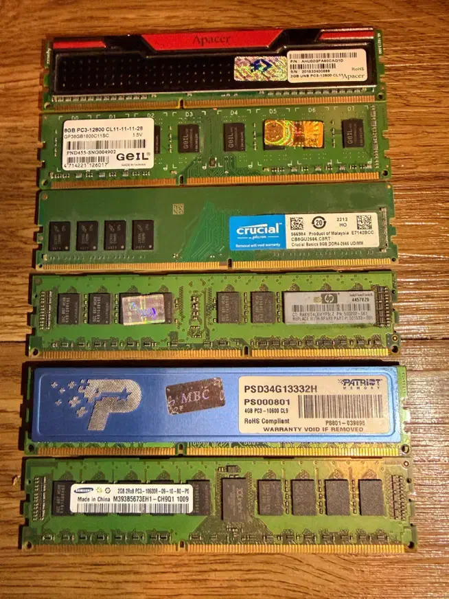 انواع ram ddr3 رم ۲،۴،۸ گیگ|قطعات و لوازم جانبی رایانه|تهران, شهرک غرب|دیوار