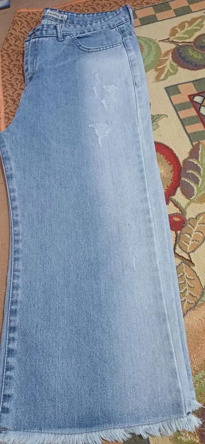 شلوار واید لگ ریش دار|لباس|کلاله, |دیوار