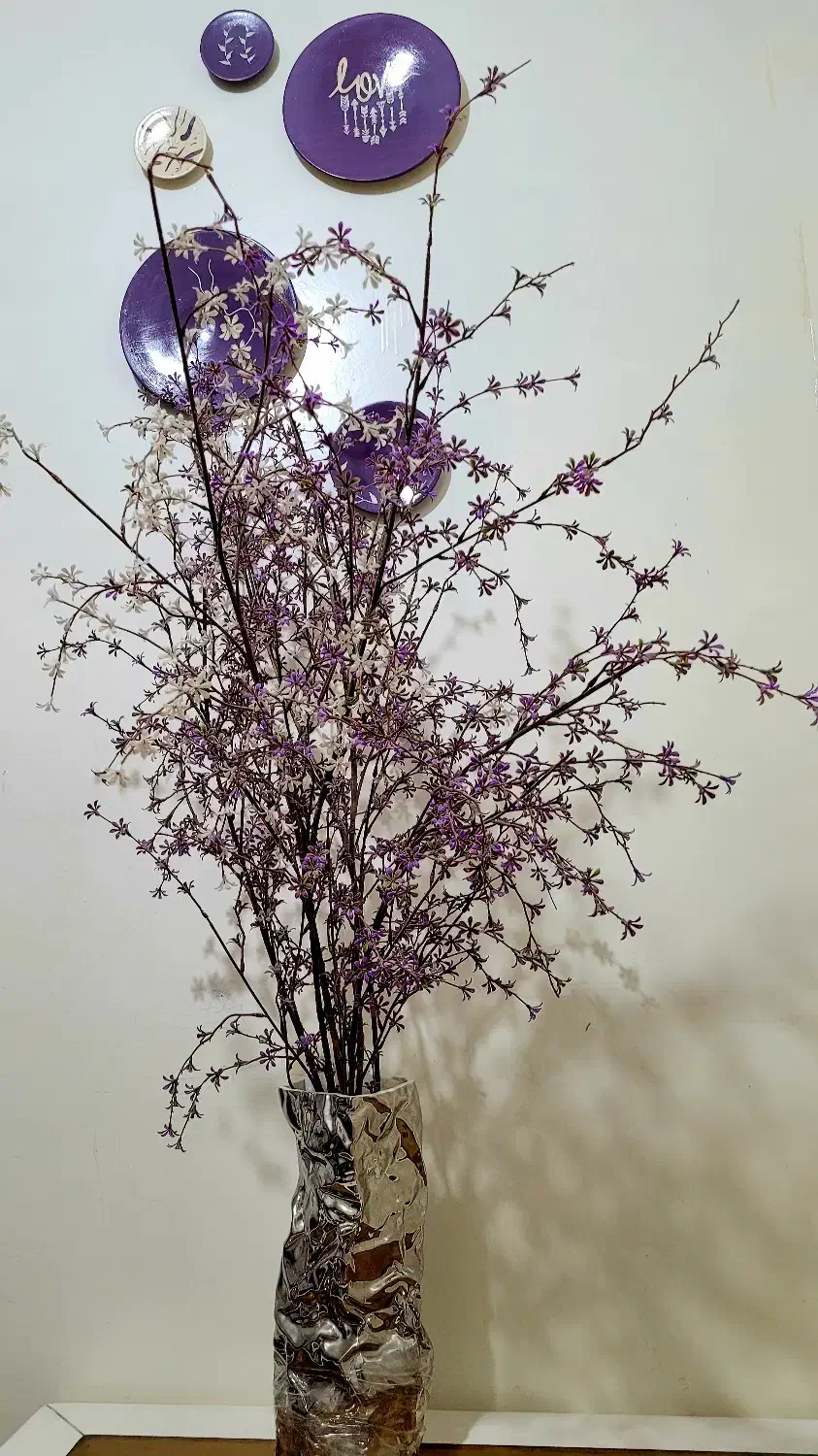 گل و گلدان مصنوعی|گل مصنوعی|ایذه, |دیوار