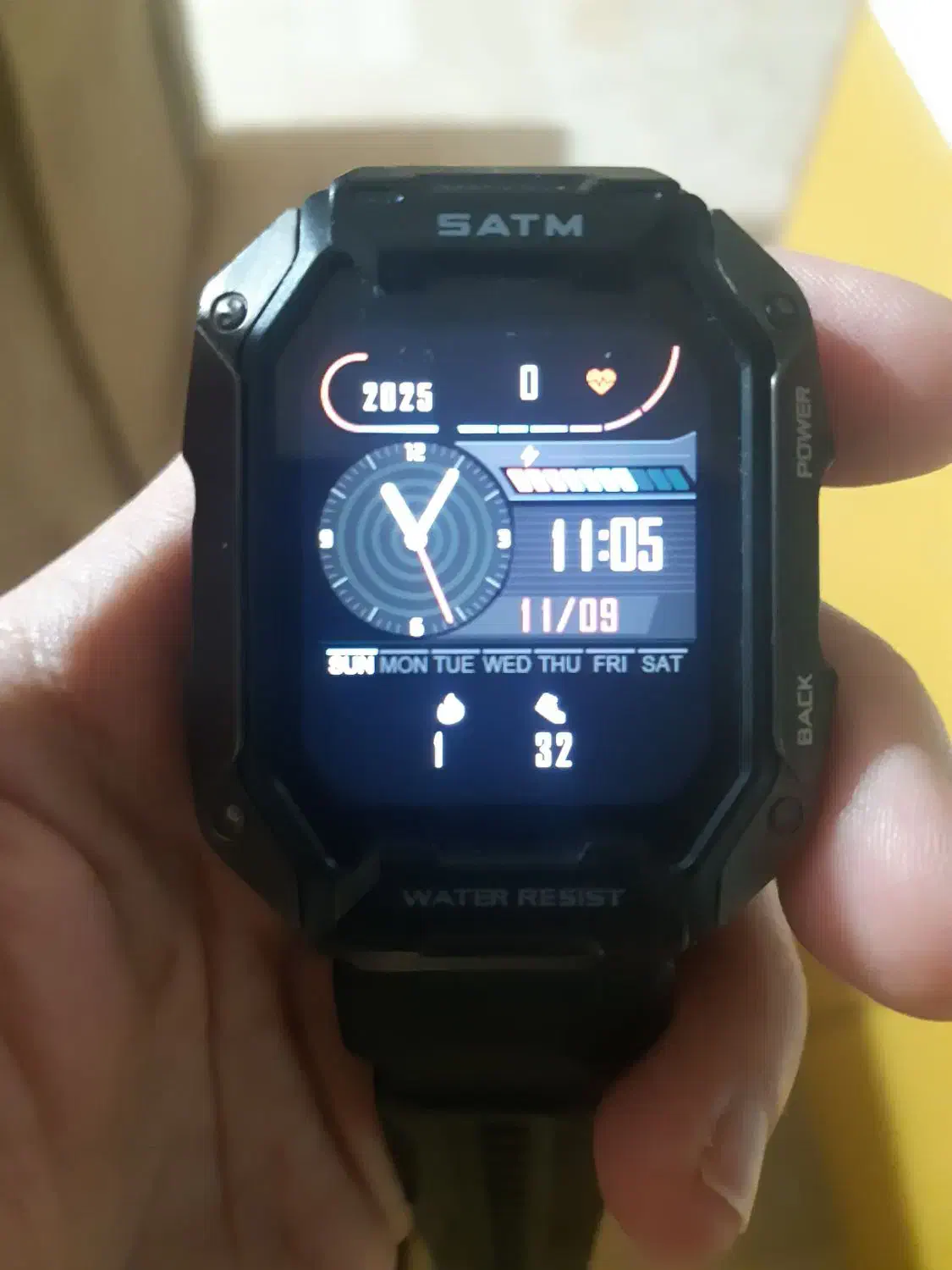 ساعت هوشمند|ساعت|بندر انزلی, شیلات|دیوار