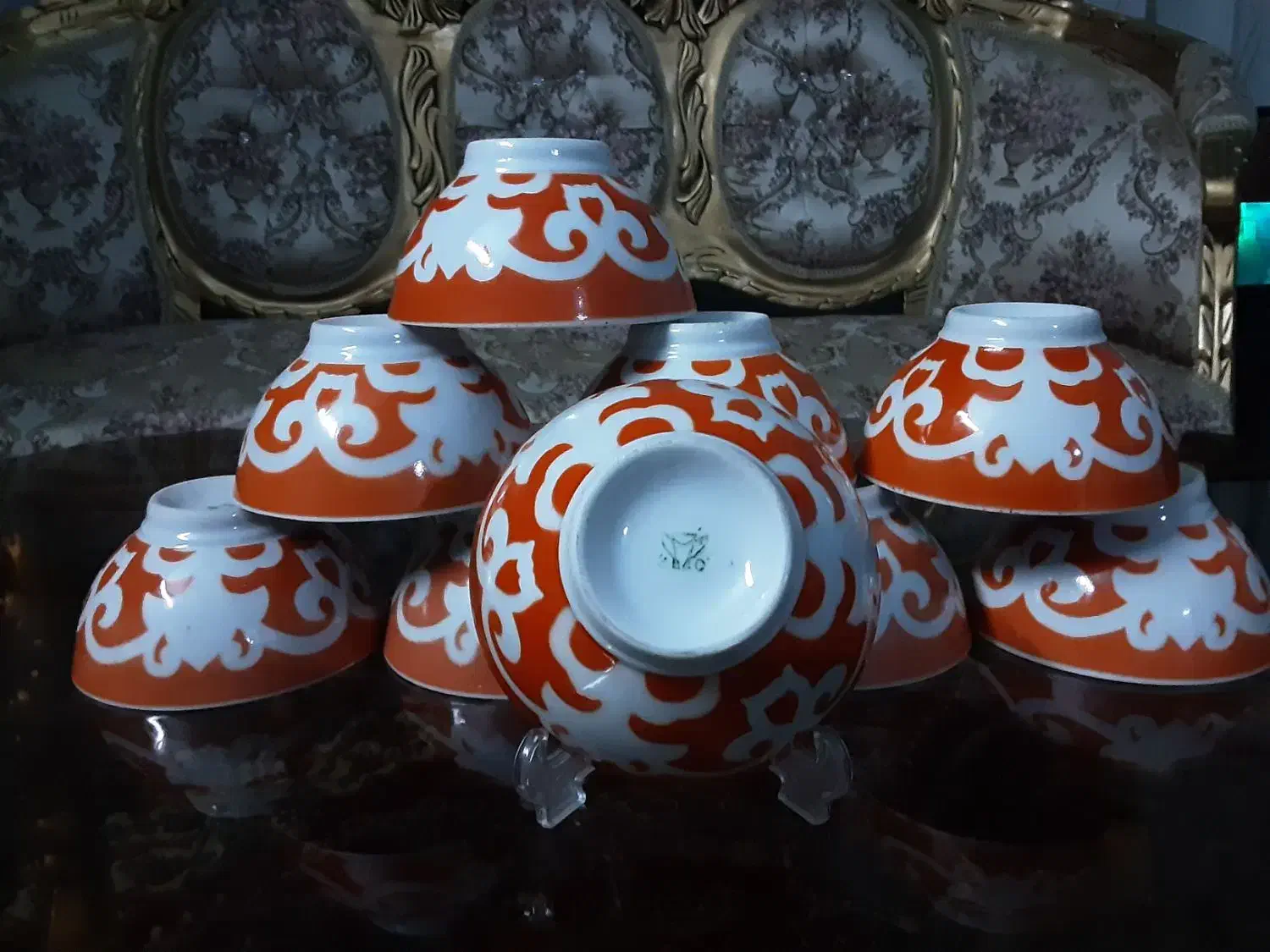 فروش کاسه های محرماتی روسی|کلکسیون اشیاء عتیقه|گنبد کاووس, |دیوار