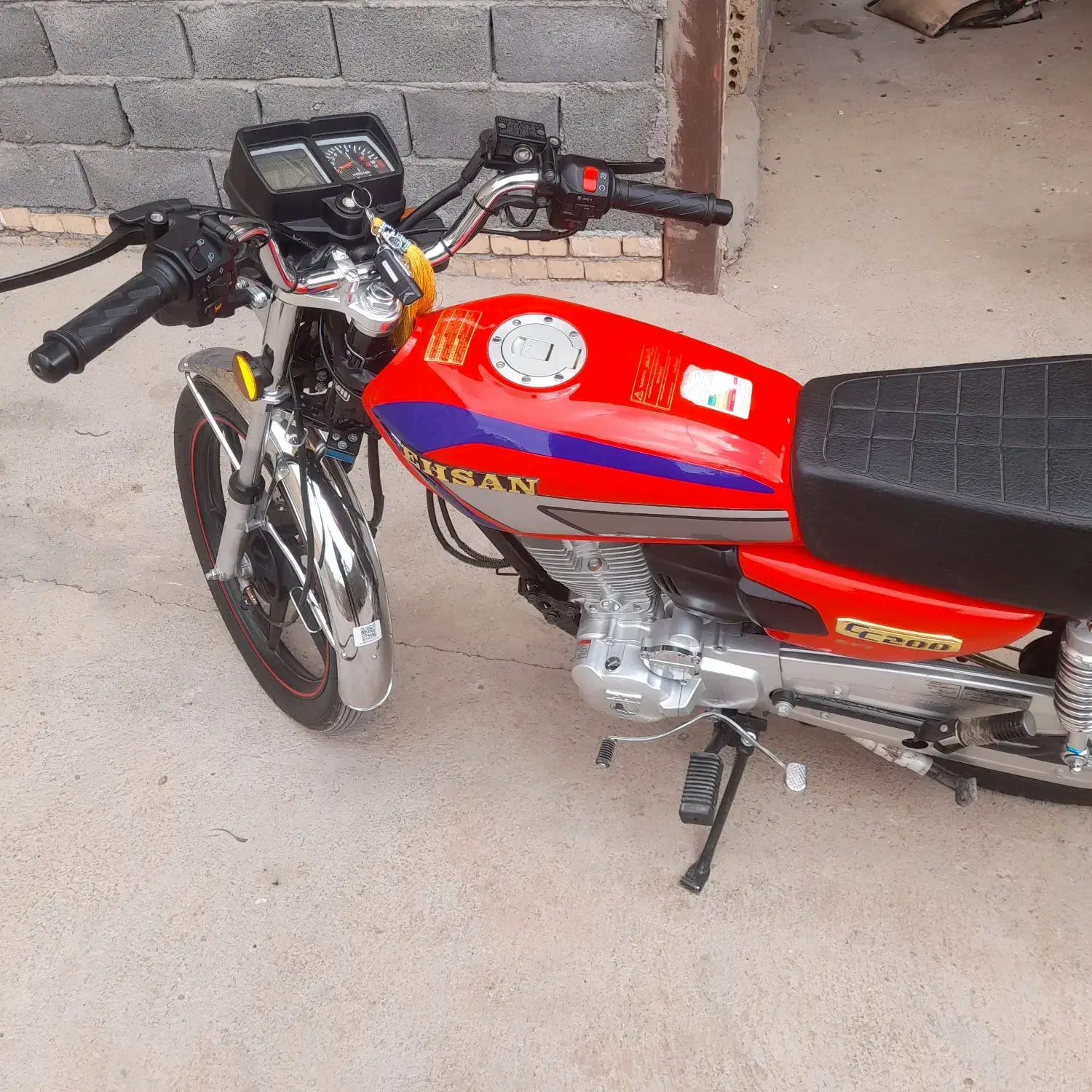 موتور 200احسان|موتورسیکلت|زرندیه, |دیوار