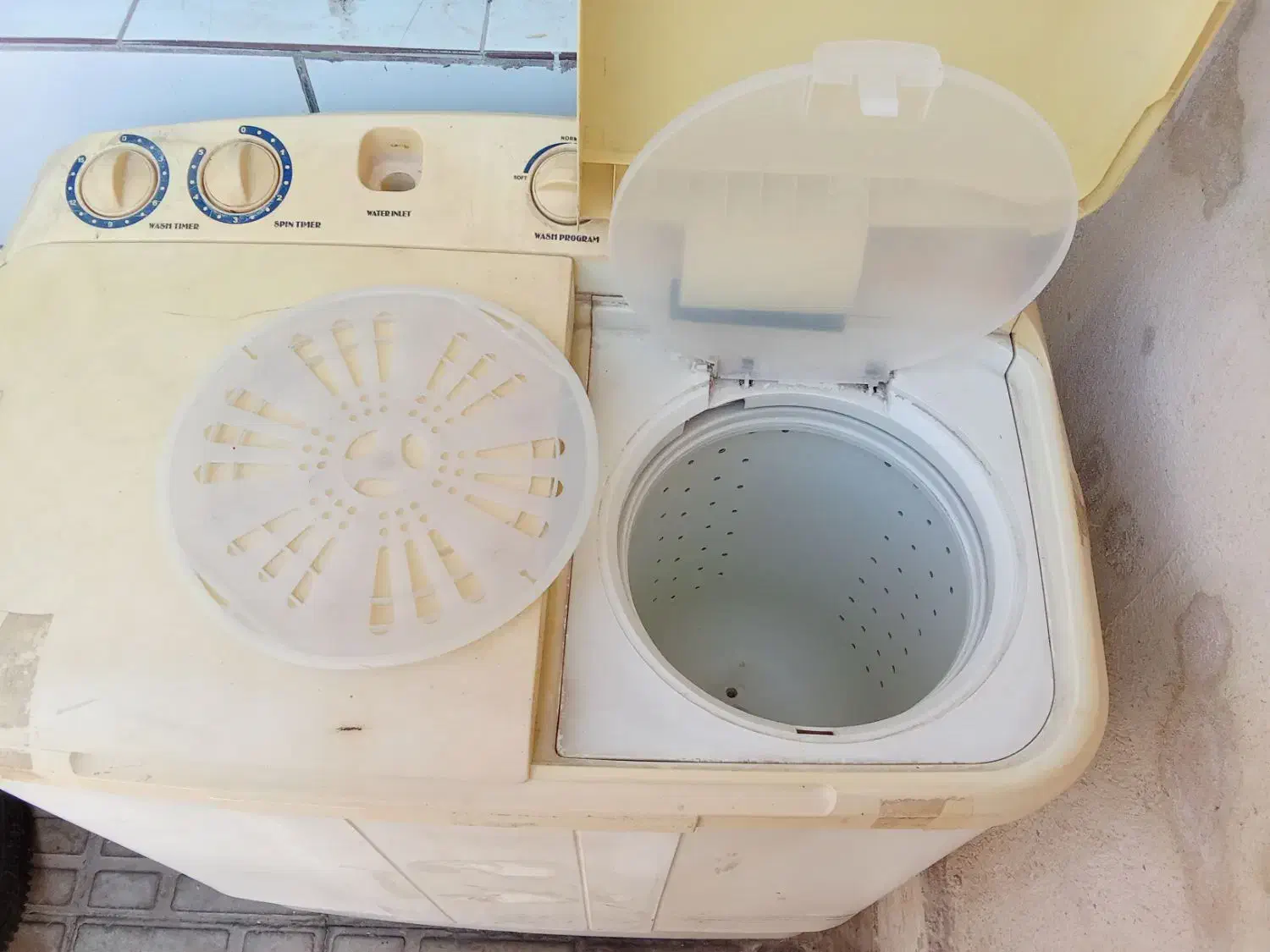 فروش ماشین لباسشویی دوقلو ژاپنی اصل|ماشین لباسشویی و خشککن لباس|شیراز, شریفآباد|دیوار