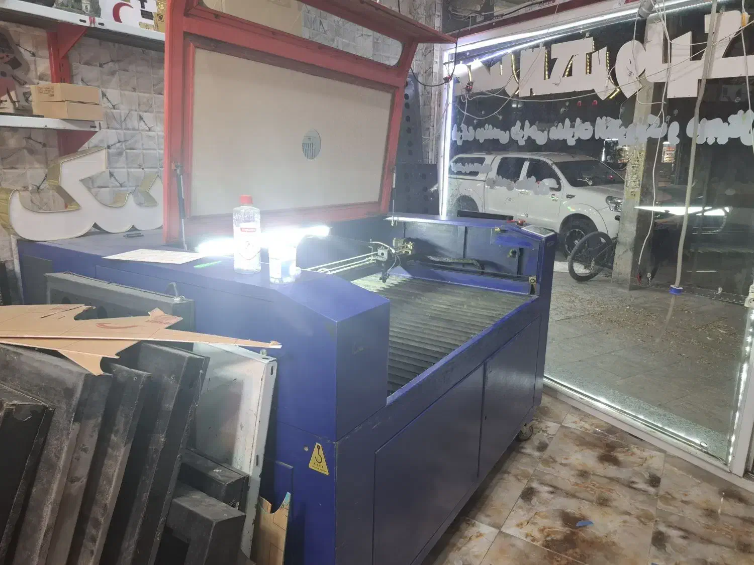 دستگاه برش لیزر روتک وارداتی|ماشینآلات صنعتی|میانه, |دیوار