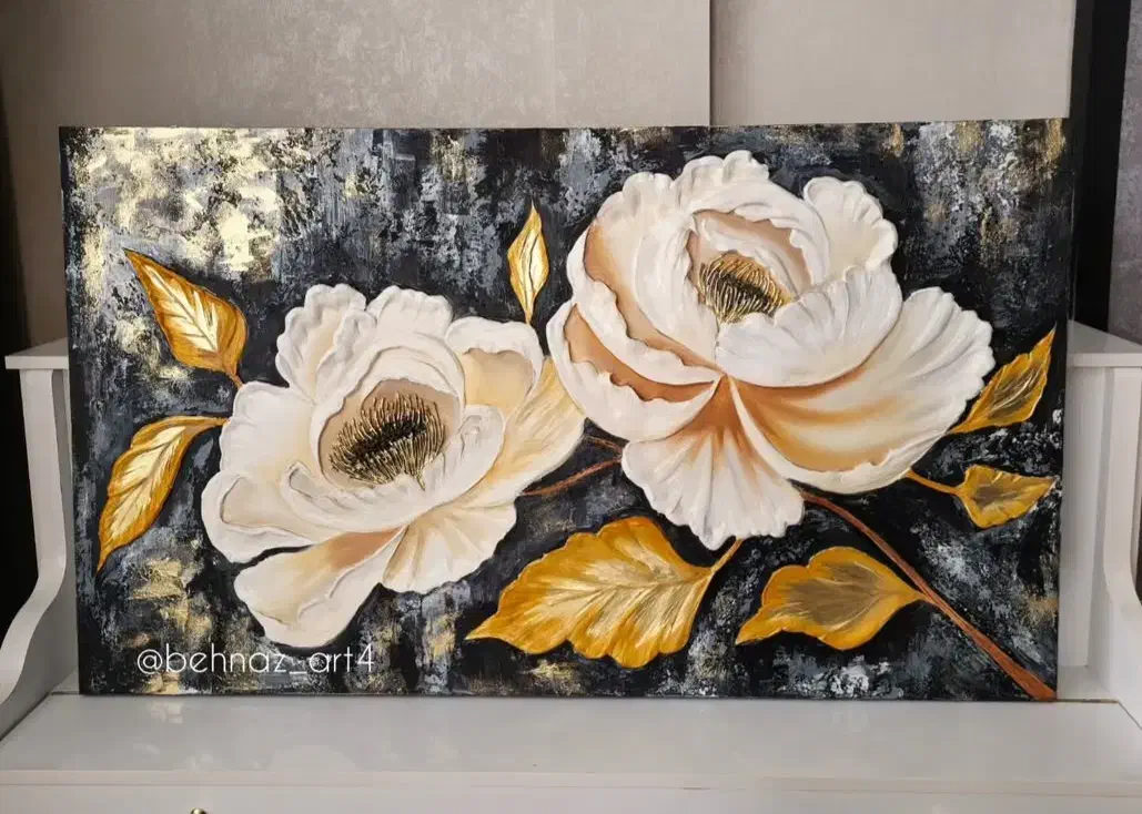 تابلو گل|تابلو، نقاشی، عکس|همدان, |دیوار
