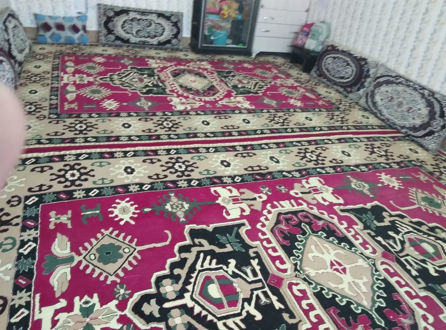 ۲عددفرش۱۲متری فروشی|فرش|تربت جام, جلگه موسی آباد|دیوار