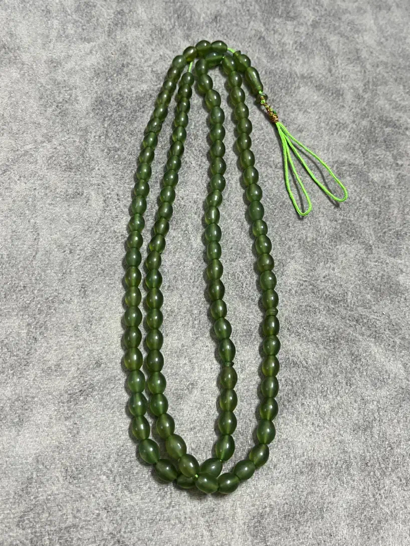 تسبیح شاه مقصود ۱۰۱ دانه اصل سبز رنگ|جواهرات|رباط‌کریم, رباط‌کریم|دیوار