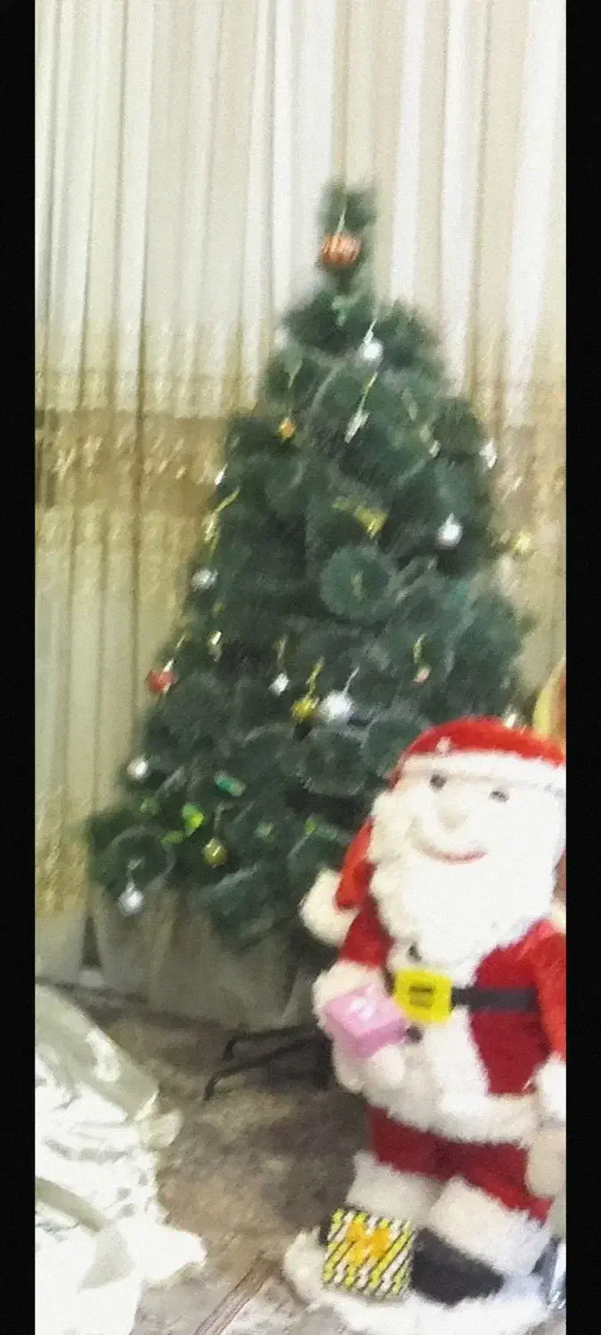 درخت کریسمس و بابانوئل|گل مصنوعی|شاندیز, |دیوار