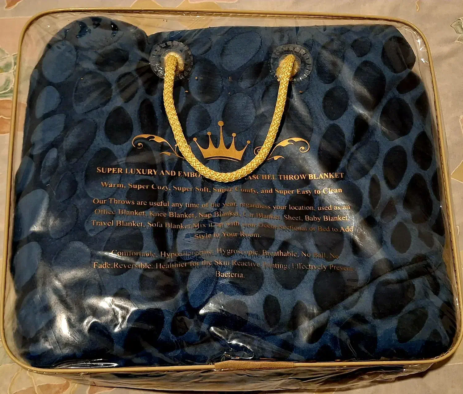 پتو پرنسس مخمل ببعی|رختخواب، بالش، پتو|تبریز, |دیوار