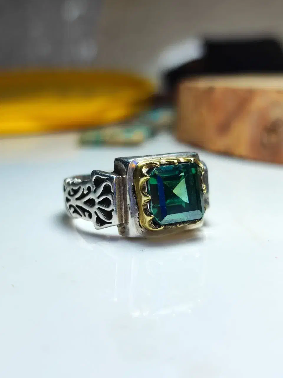 انگشتر مردانه تورمالین|جواهرات|نیشابور, شهرک ولیعصر|دیوار