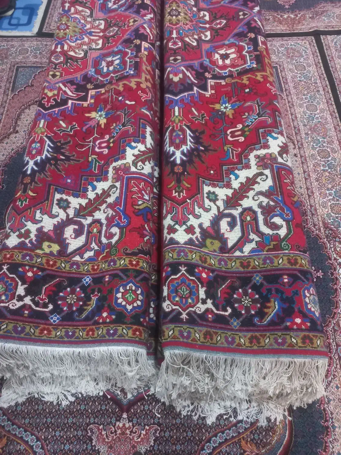 سه جفت ۶متری ست هریس دستبافت|فرش|مرند, |دیوار