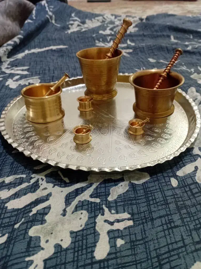 سینی مسی و هاونگ|ظروف سرو و پذیرایی|تهران, جمال‌زاده|دیوار