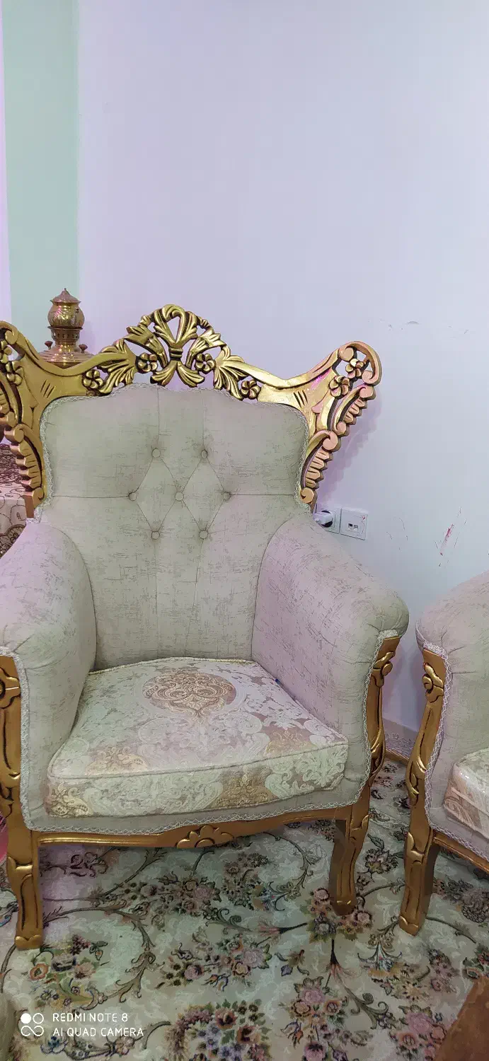 مبل سلطنتی نه نفره|مبلمان خانگی و میز عسلی|قرچک, پارس سرام|دیوار